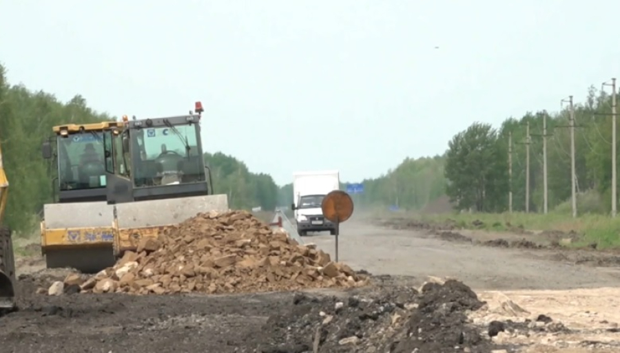 Десятый год длится ремонт трассы в СКО