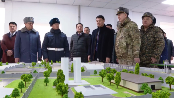 Түркістанда Ұлттық ұланның әскери кешені ашылды