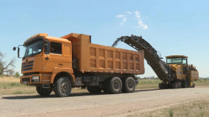 Жаркент-Қорғас жолы жөнделіп жатыр