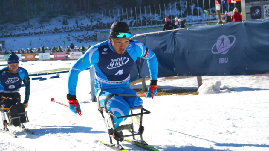 Пара биатлон: Ербол Хамитов – қола жүлдегер
