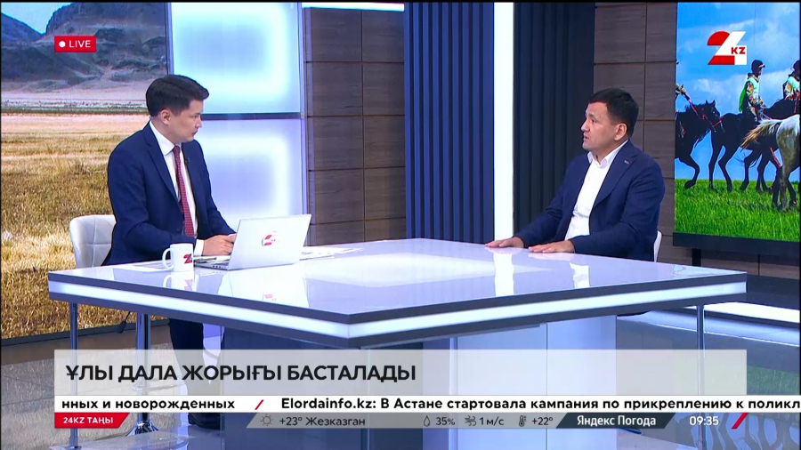 Ұлы дала жорығының бағыты. Бақытжан Тұрлыбеков