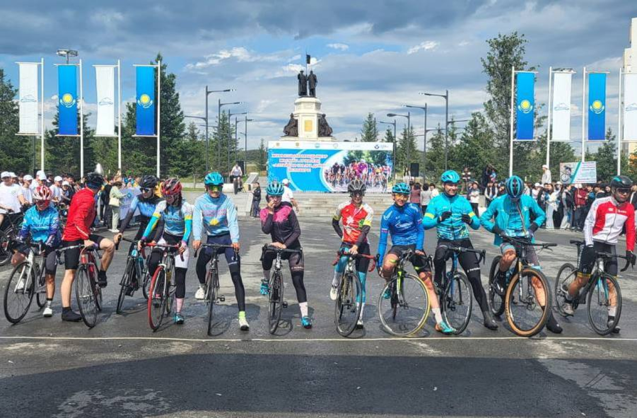 В Усть-Каменогорске дан старт республиканскому велопробегу «От Алтая до Урала»