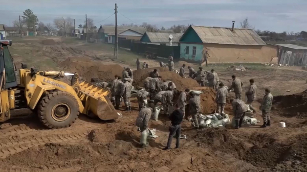 БҚО-да 100 шақырымға жуық бөгет тұрғызылды