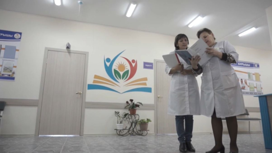 Медпункт на возвращённые активы построили в селе Енбекшил