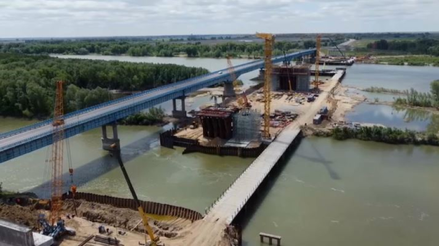Первый в Казахстане экстрадозный мост строят в Павлодаре