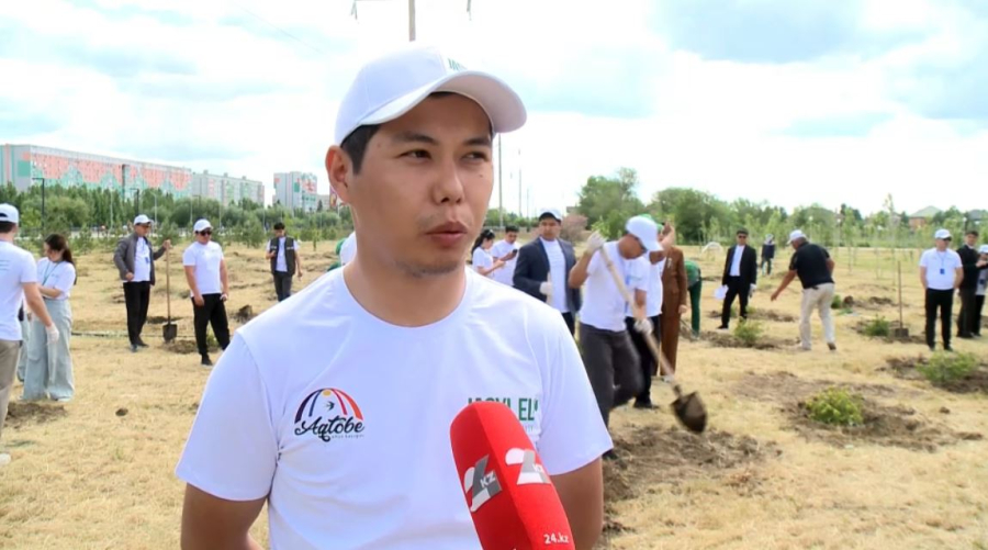Ақтөбеде «Жасыл ел» еңбек жасағының кезекті XXI маусымы ашылды