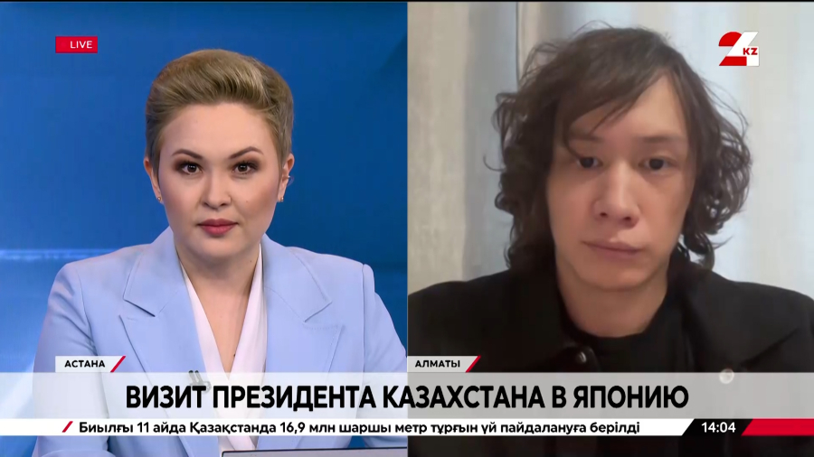 Визит Президента Казахстана в Японию. Ильяс Бактыгалиев