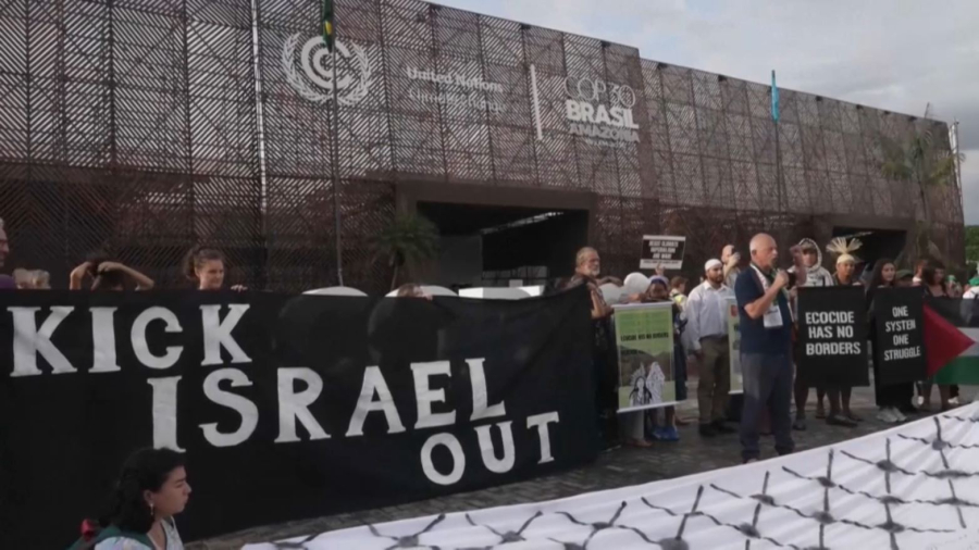 Белсенділер Израильдің COP30 қатысуына наразы