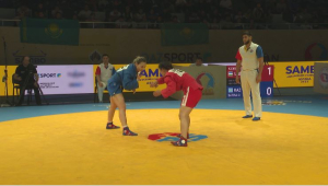 Чемпионат Азии и Океании по самбо: Казахстан завоевал 20 медалей