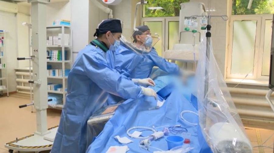 Новую методику экстренной диагностики внедряют в Алматинском кардиоцентре