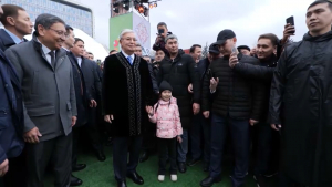 Глава государства встретил Наурыз вместе с жителями Алматы