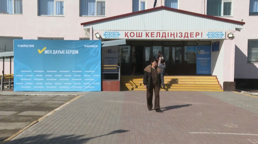 Жетісу облысындағы дауыс беру учаскелерінің жұмысы. Live