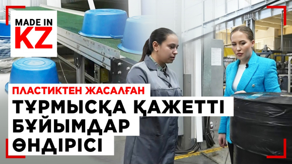 Пластиктен жасалған тұрмысқа қажетті бұйымдар өндірісі