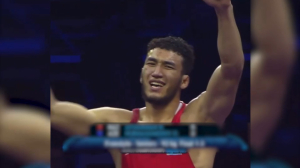 Ризабек Айтмухан завоевал золото на Чемпионате мира по вольной борьбе