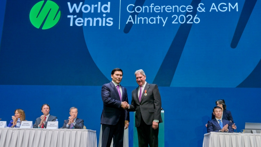 Главу World Tennis наградили орденом «Достық» II степени