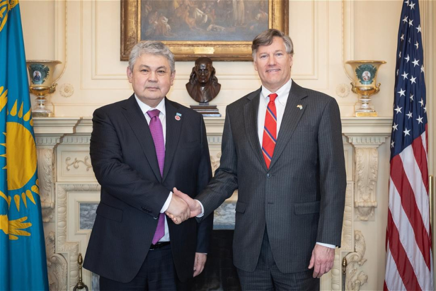 МИД РК обсудил перспективы партнерства с Первым заместителем Госсекретаря США