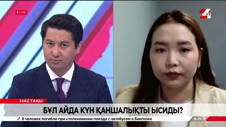 Бұл айда күн қаншалықты ысиды? Аружан Мұратова