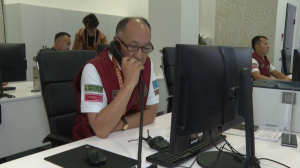 Елордада Көшпенділер ойындары аясында басқару орталығы жұмыс істеп тұр