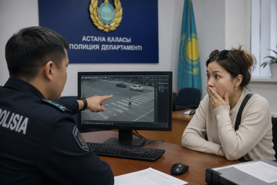 Более 19 тысяч пешеходов нарушили ПДД в Астане