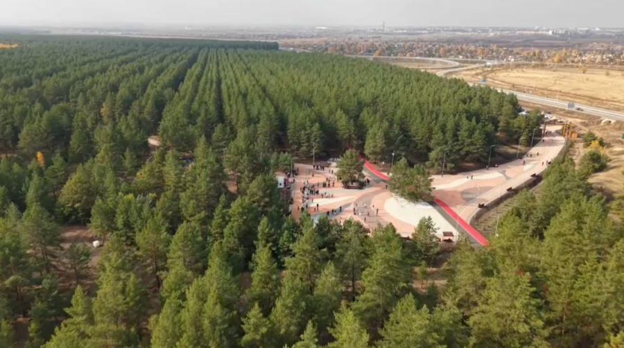 Экопарк для массового отдыха открыли в Костанайской области