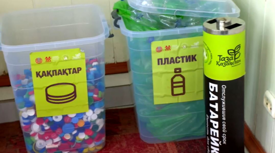 Экоакция «Крышечки доброты» проходит в Актау