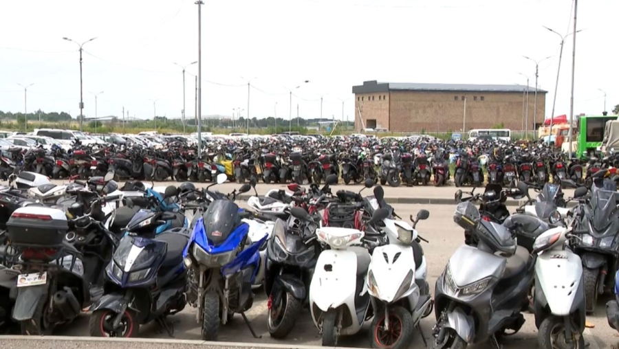 Алматыда 15 мыңнан аса мопед тіркеуден өтті