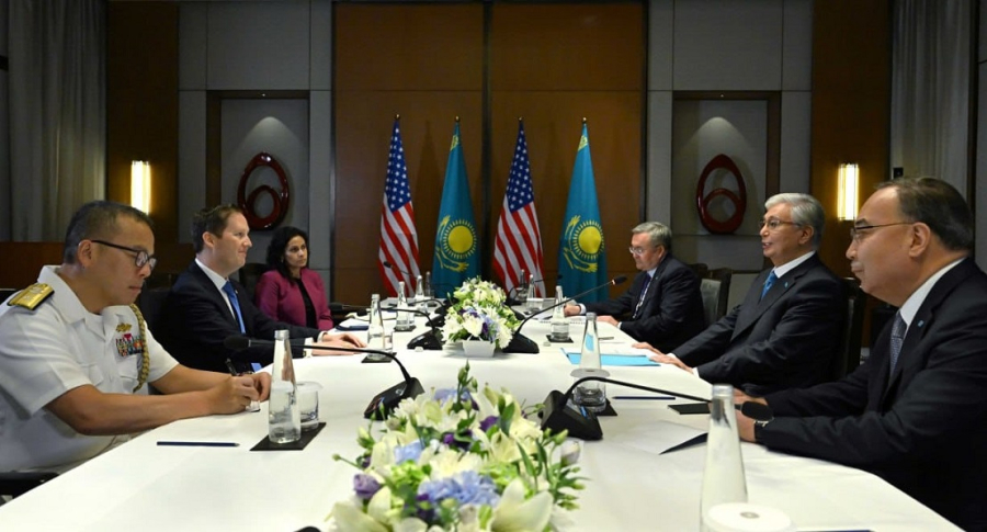 Касым-Жомарт Токаев принял Спецпосланника Президента США