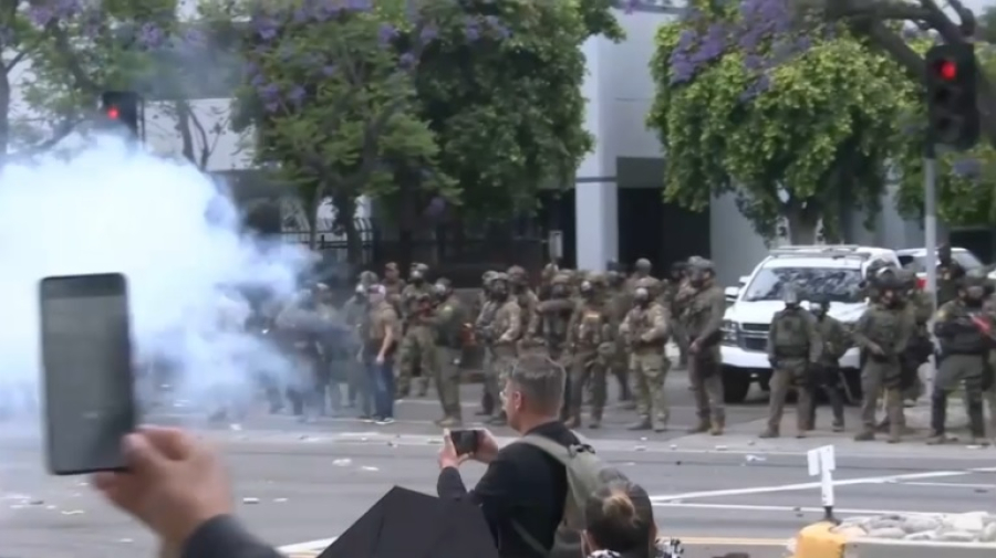 Трамп решил ввести Нацгвардию в Лос-Анджелес из-за протестов