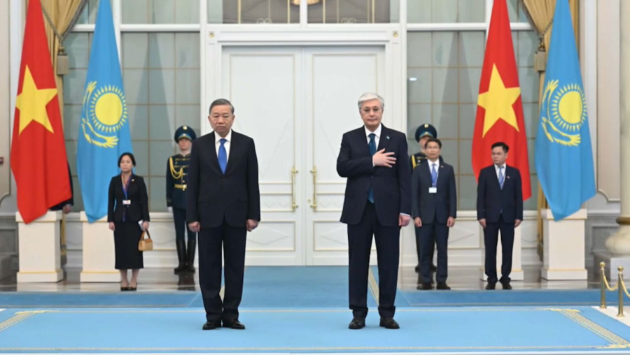 Ақордада То Ламды салтанатты түрде қарсы алу рәсімі өтті