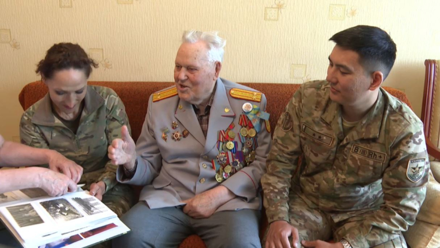 Жамбыл облысында майдангерлерге құрмет көрсету шаралары қарқын алды