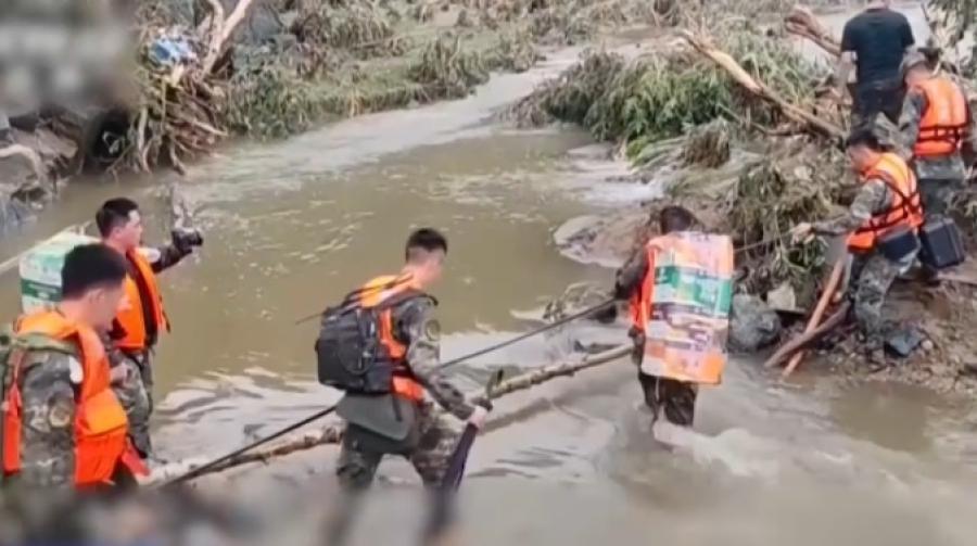 Наводнения на севере КНР: 4 погибших, 8 пропавших без вести