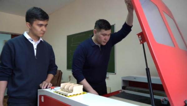 Инновационную юрту создают студенты в Шымкенте