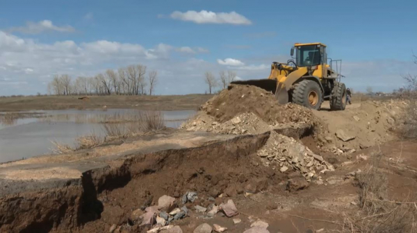 Больше 20 км дорог отремонтируют после паводка в Акмолинской области