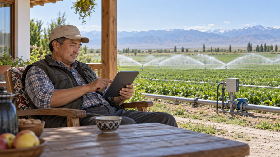 Управлять фермой из другой страны: как цифровизация меняет сельское хозяйство Казахстана