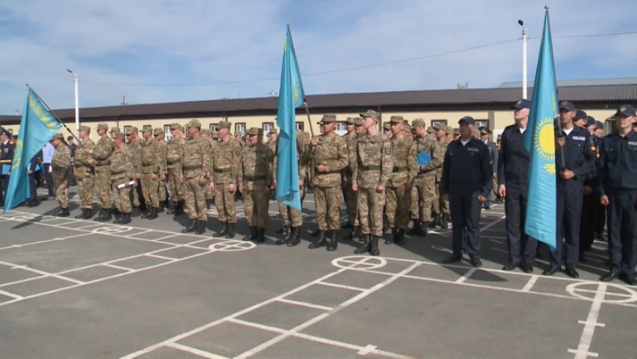 Праздник организовали в воинской части Костаная