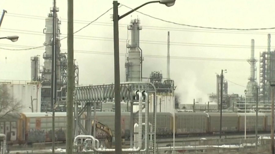 Крупная утечка нефти произошла в Германии