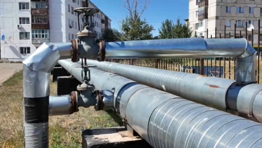 За два года в Аркалыке заменили 17 км теплосетей