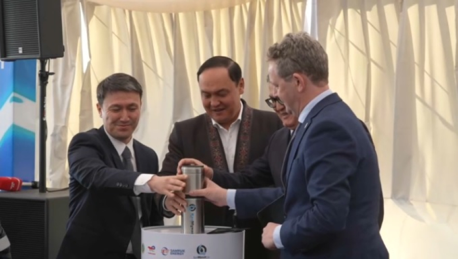 «Самрук-Энерго» начал строительство крупнейшей ВЭС в Казахстане