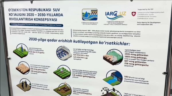 Өзбекстанның су үнемдеуде өзіндік әдісі бар