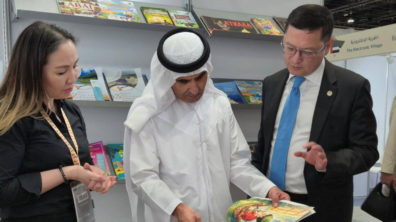 Казахстанскую литературу представили на книжной ярмарке в Абу-Даби