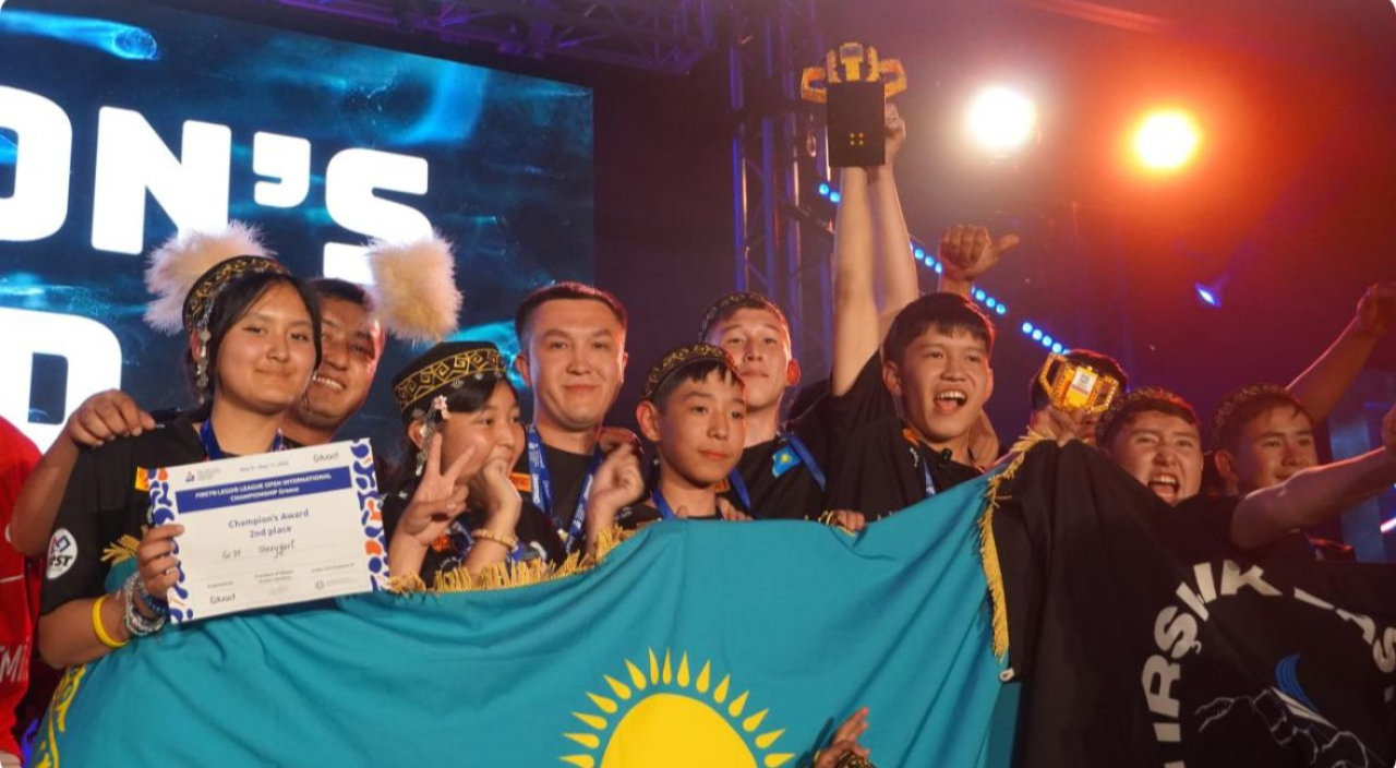 Казахстанские школьники стали призёрами чемпионата по робототехнике в Греции