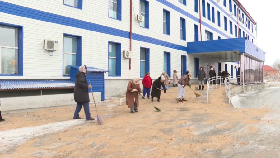 Ұлытау облысында дәрігерлер тазалық акциясына қатысты