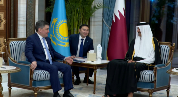 Қазақстан - Қатар Үкіметтері келіссөз жүргізді