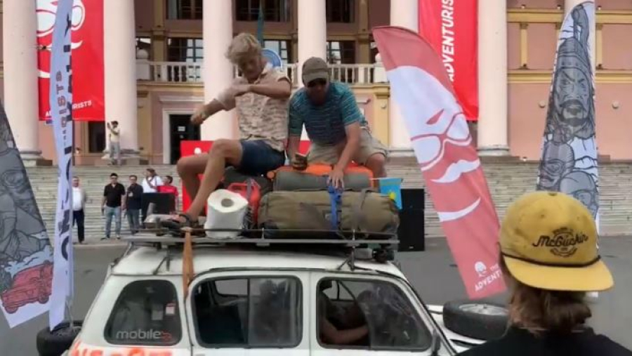 Mongol Rally: 57 команд из 20 стран финишировали в Усть-Каменогорске