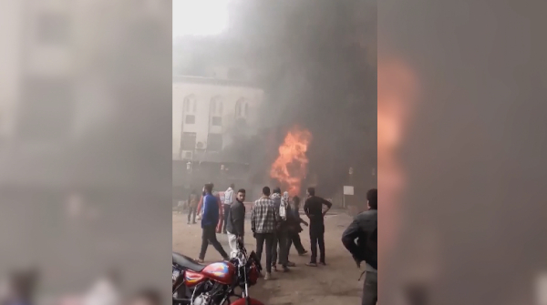 Пожар вспыхнул в больнице Каира: есть погибшие и пострадавшие