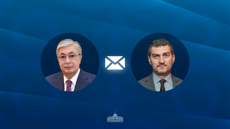 Мемлекет басшысы Грузия Президентін Тәуелсіздік күнімен құттықтады