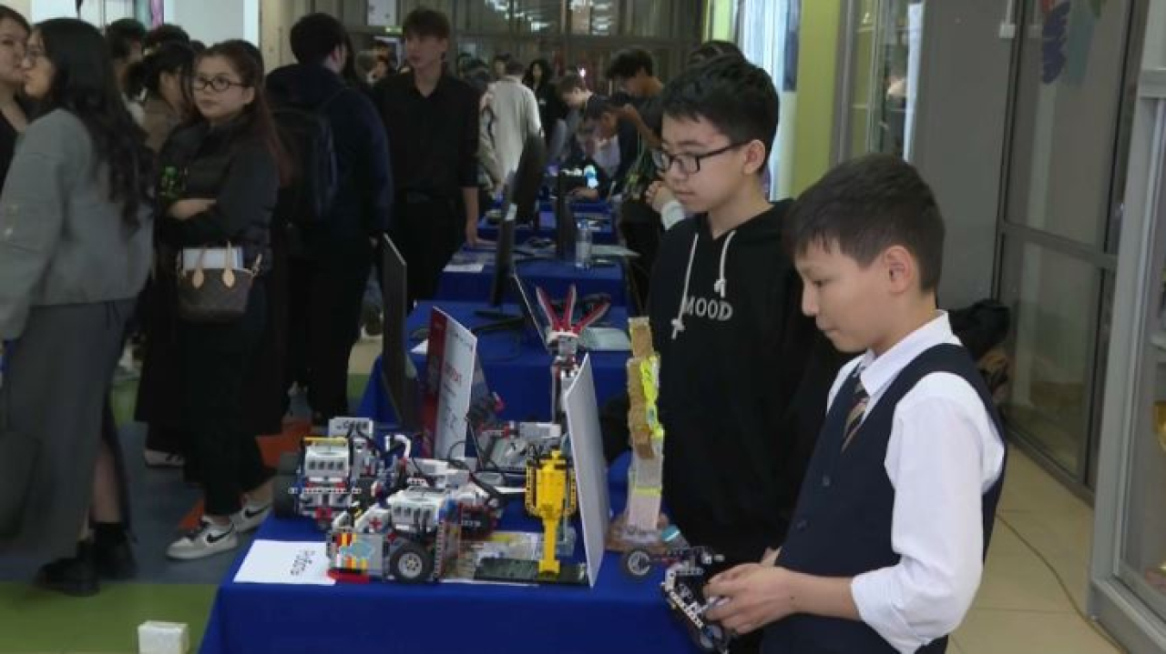 Выставка робототехники Digital Nauryz прошла в Талдыкоргане