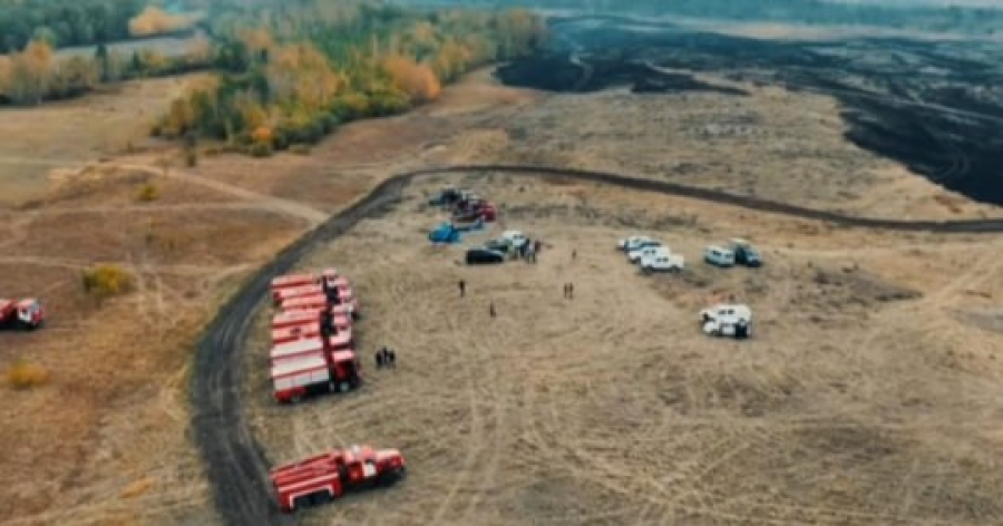 Пожар в Далбинском отделении Баянаульского нацпарка взят под контроль