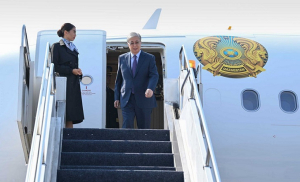 Глава государства прибыл в Северо-Казахстанскую область