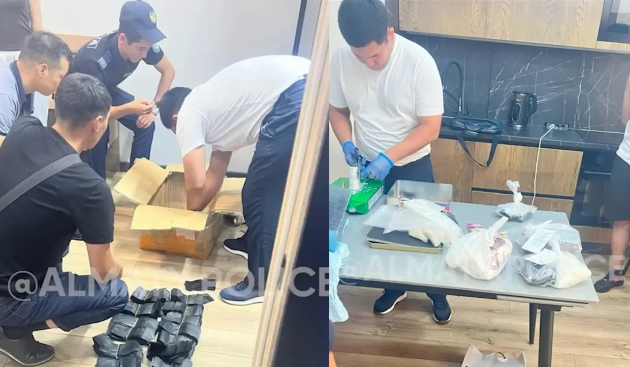 Алматы полициясы синтетикалық есірткі тарататын ірі қойманы әшкереледі